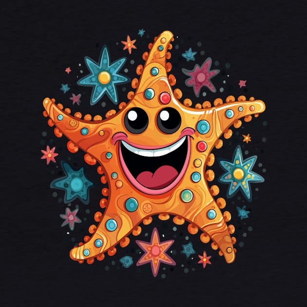 Starfish Smiling by JH Mart